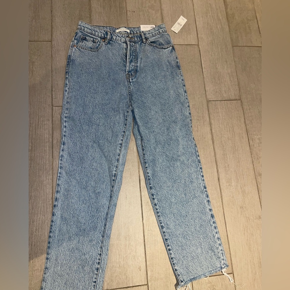 Pacsun straight high rise jeans NWT
